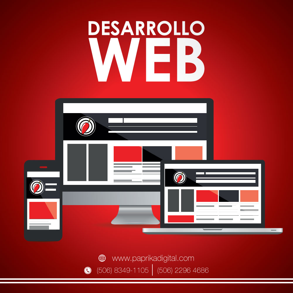 Diseño de Sitio Web - Paprika Digital, agencia de marketing digital