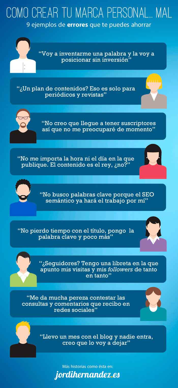 Tu Marca Personal y los errores a evitar - Paprika Digital, agencia de marketing digital