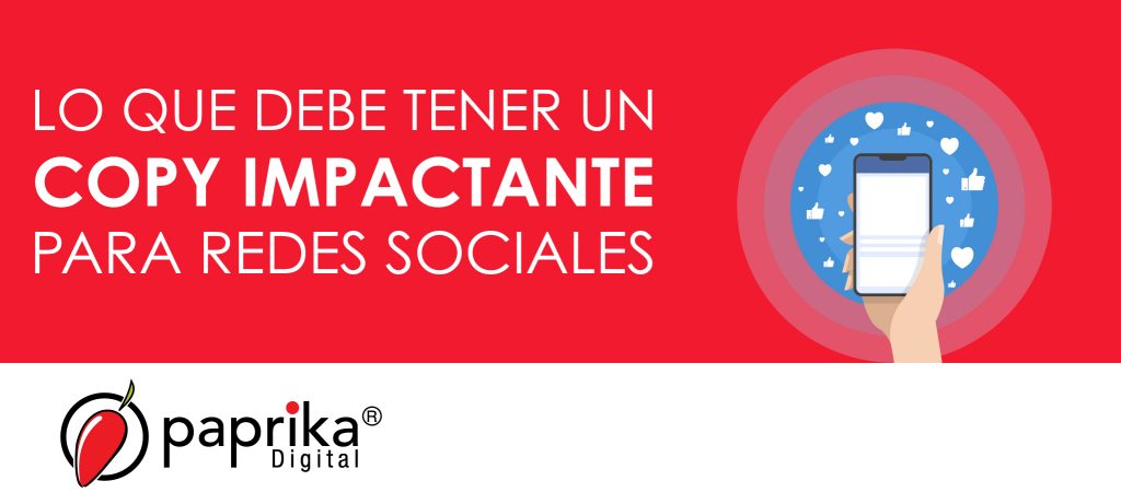 Copy impactante para redes sociales