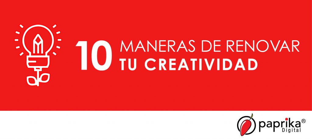 Renueva tu creatividad