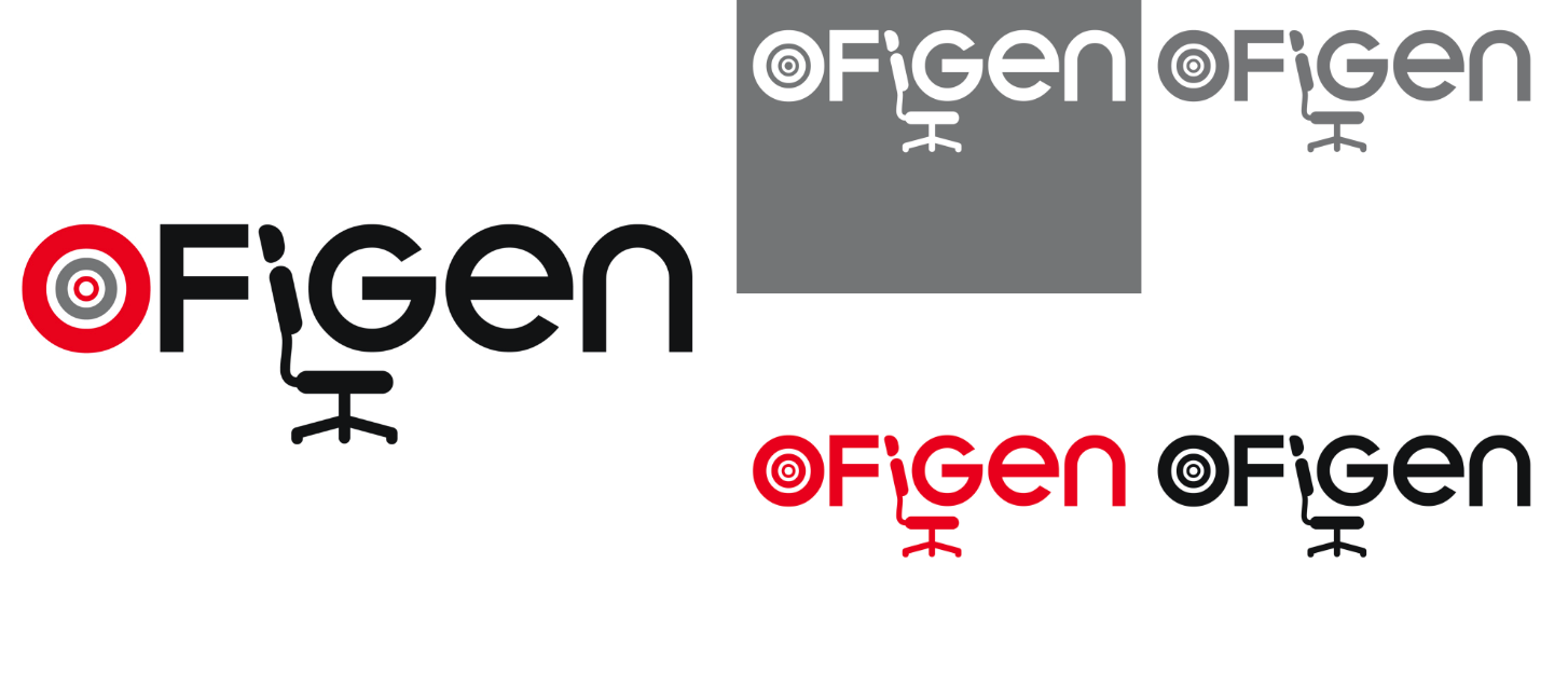 Resultado de diseno de logo para Logos – Ofigen desarrollado por Paprika Digital