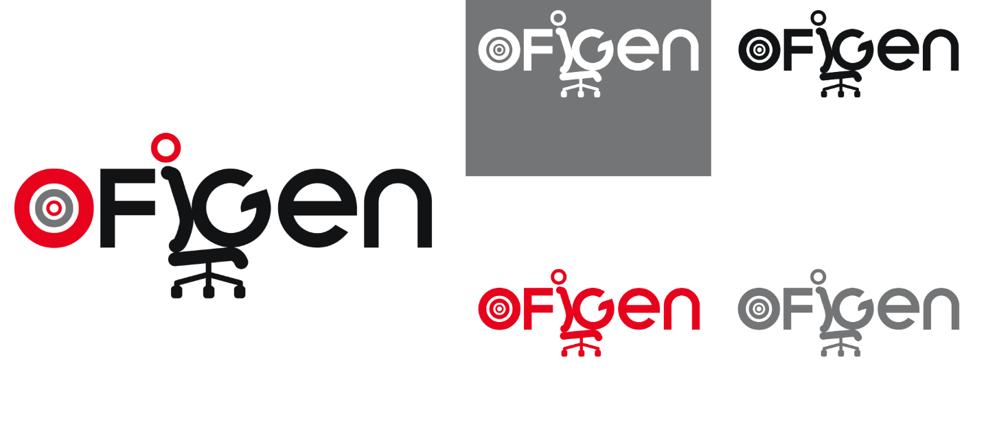 Resultado de diseno de logo para Logos – Ofigen desarrollado por Paprika Digital