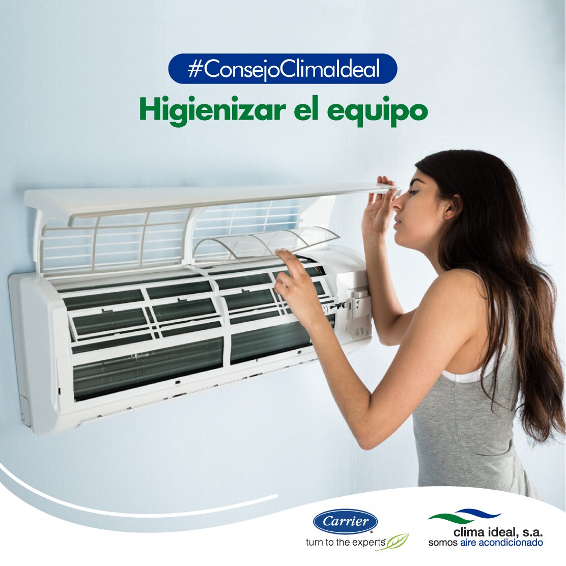 Resultado de gestion de redes sociales para Clima Ideal desarrollado por Paprika Digital