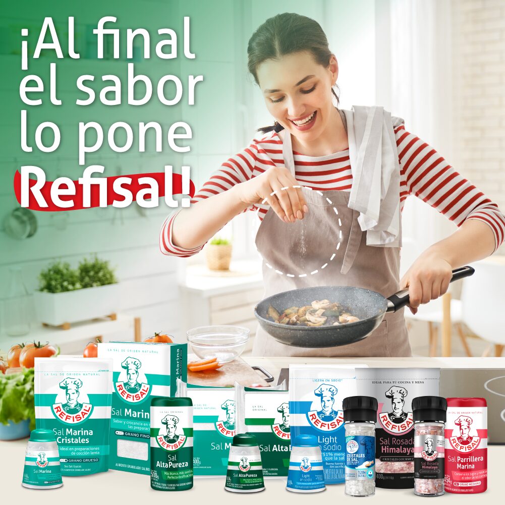 Trabajo de gestion de redes sociales para Refisal hecho por el equipo de Paprika Digital