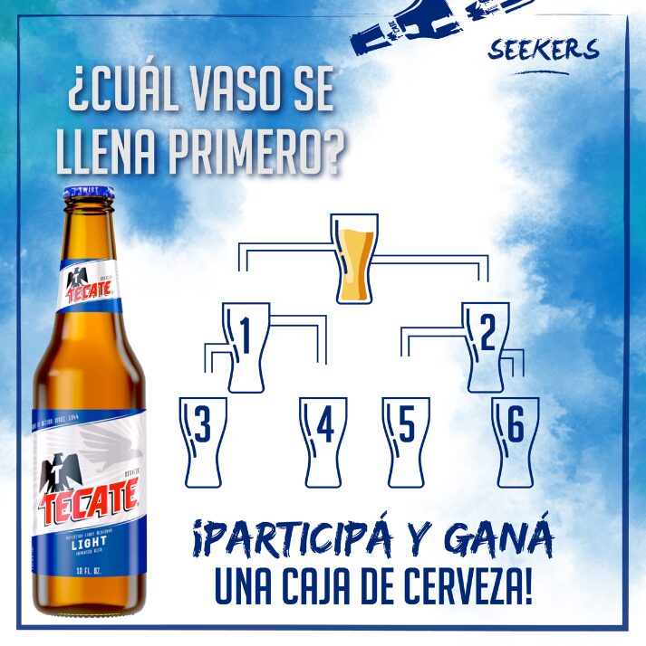 Trabajo de gestion de redes sociales para Seekers hecho por el equipo de Paprika Digital