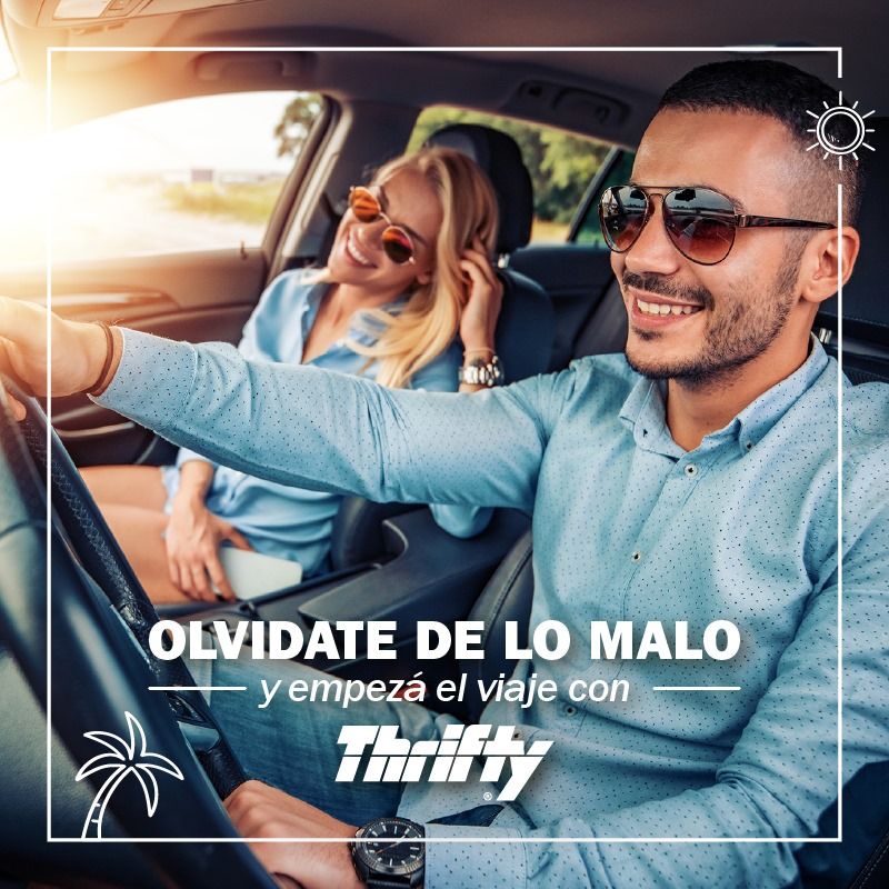 Trabajo de gestion de redes sociales para Thrifty hecho por el equipo de Paprika Digital