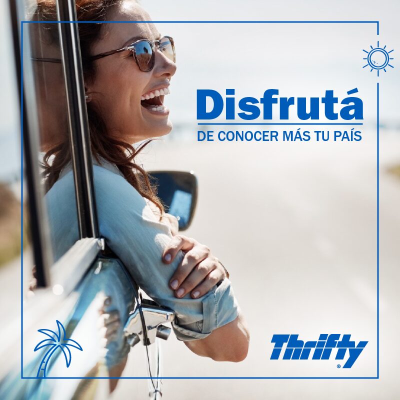 Proyecto de gestion de redes sociales para Thrifty realizado por Paprika Digital