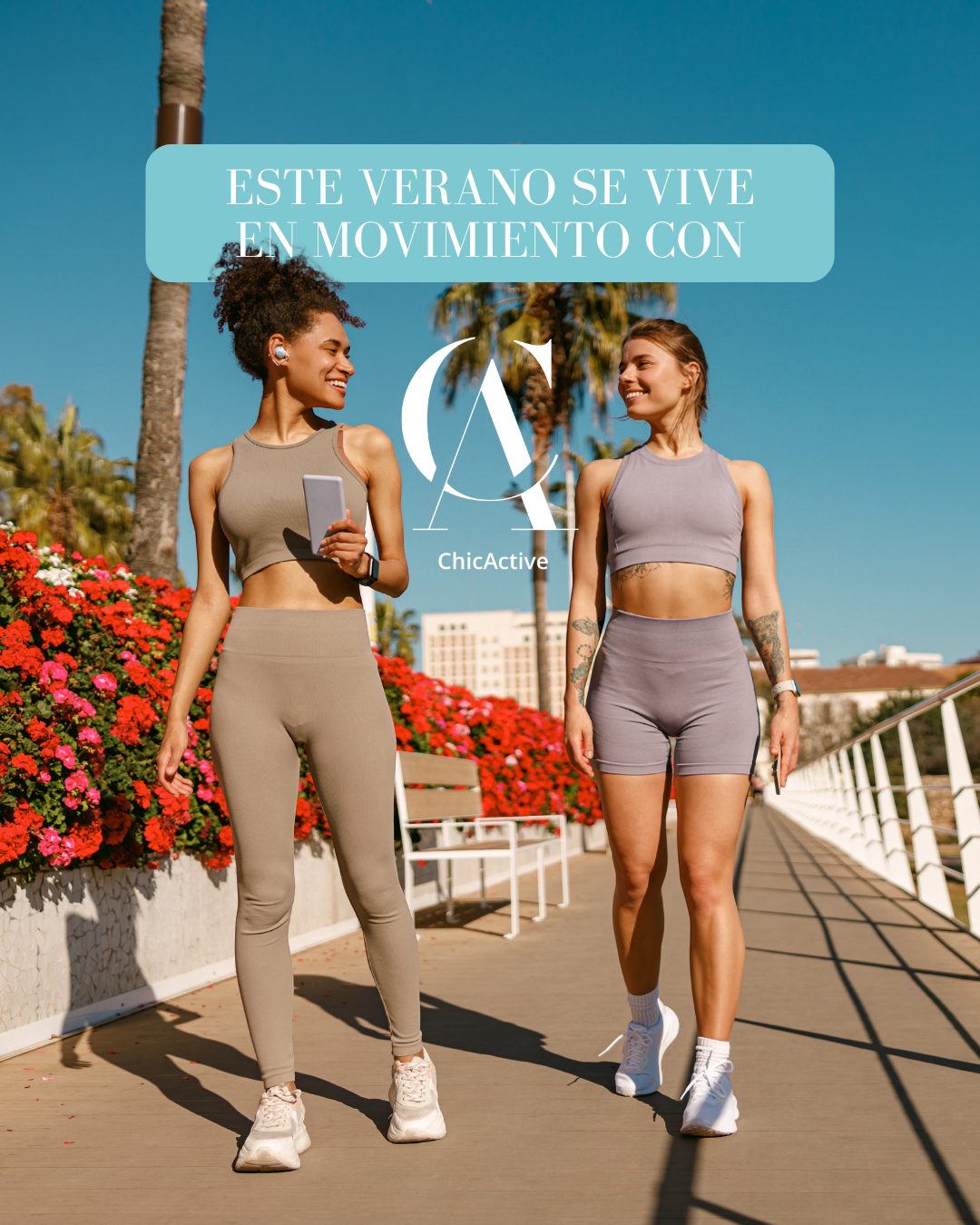 Proyecto de gestion de redes sociales para Chic Active realizado por Paprika Digital