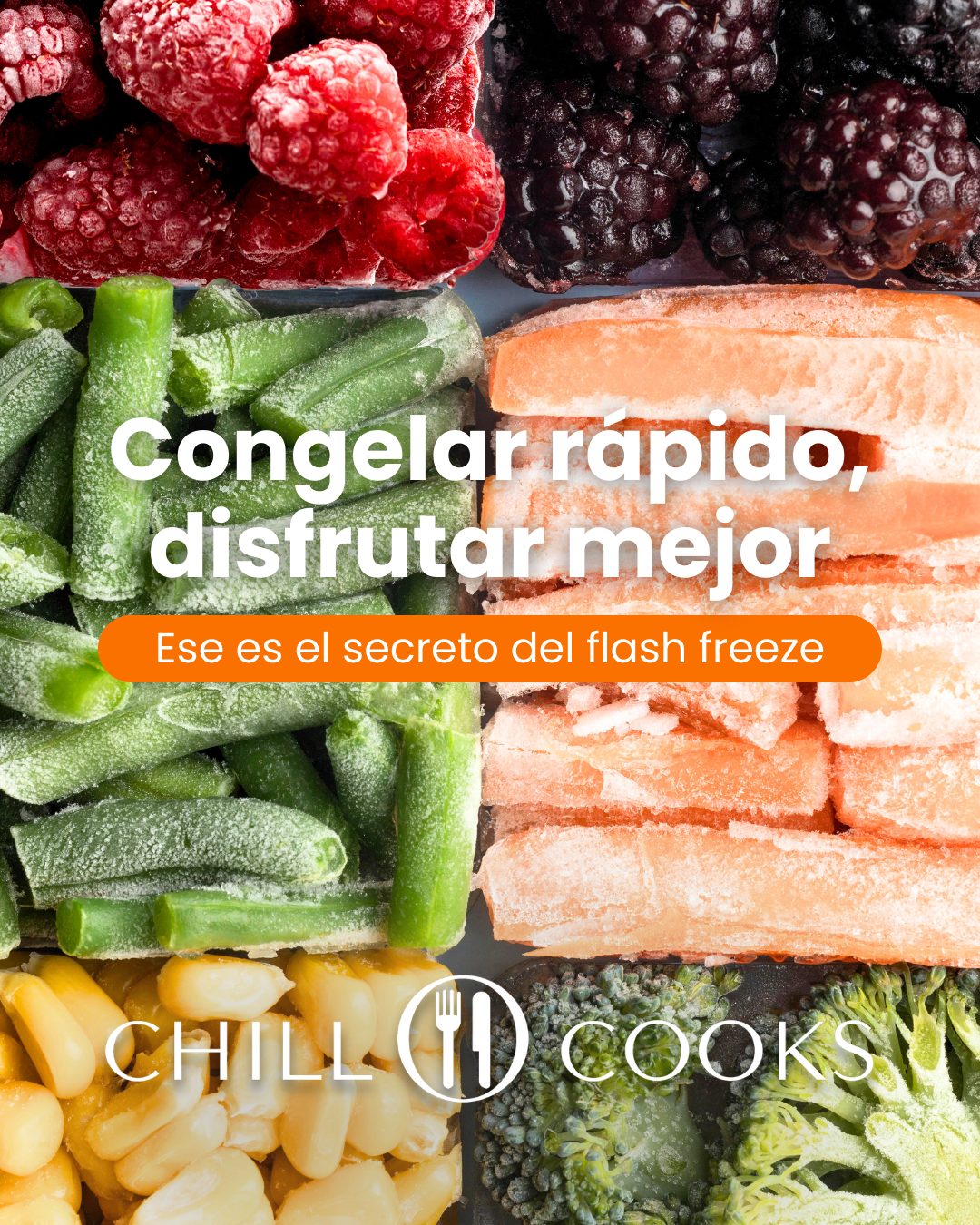 Trabajo de gestion de redes sociales para Chill Cooks hecho por el equipo de Paprika Digital