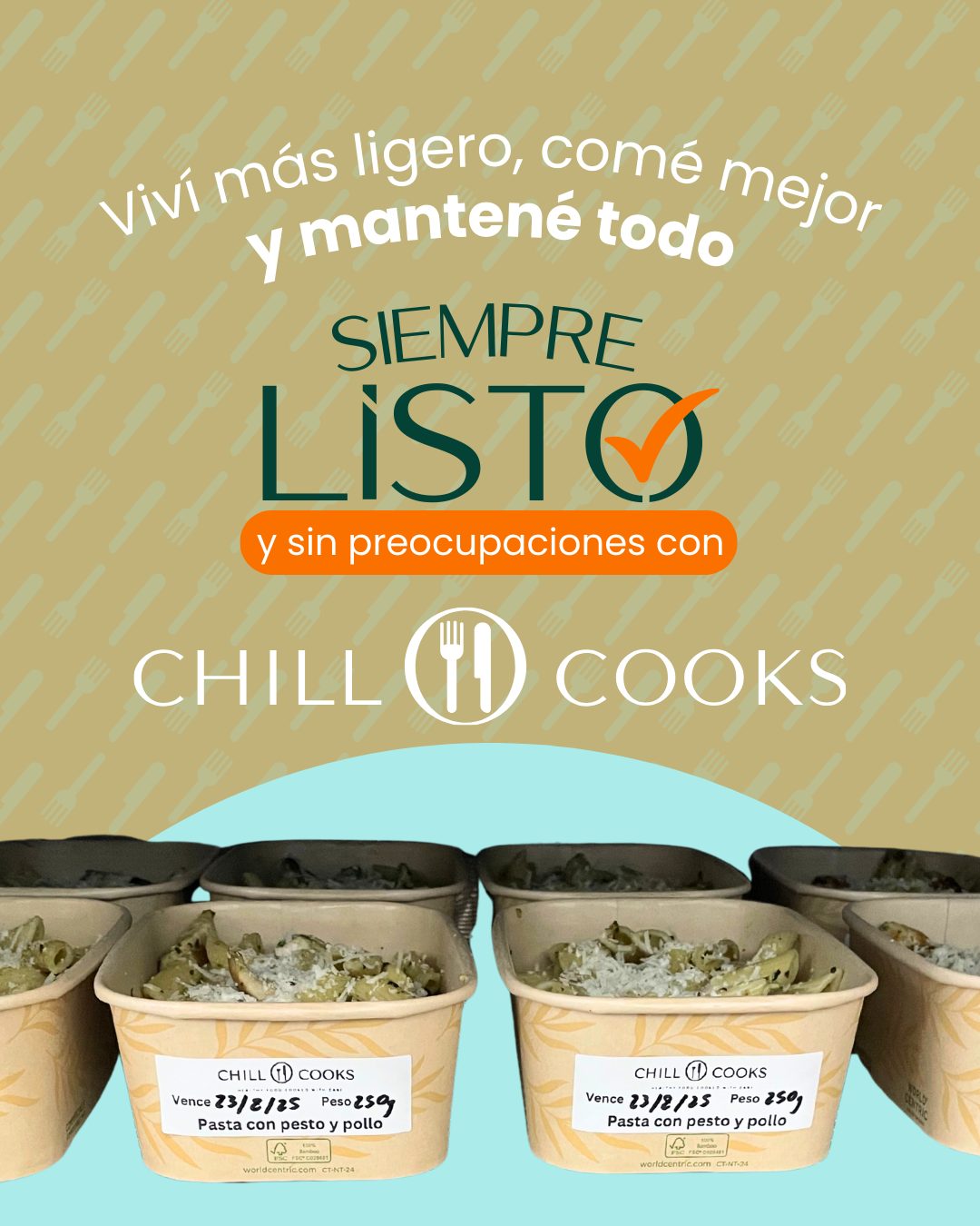 Resultado de gestion de redes sociales para Chill Cooks desarrollado por Paprika Digital