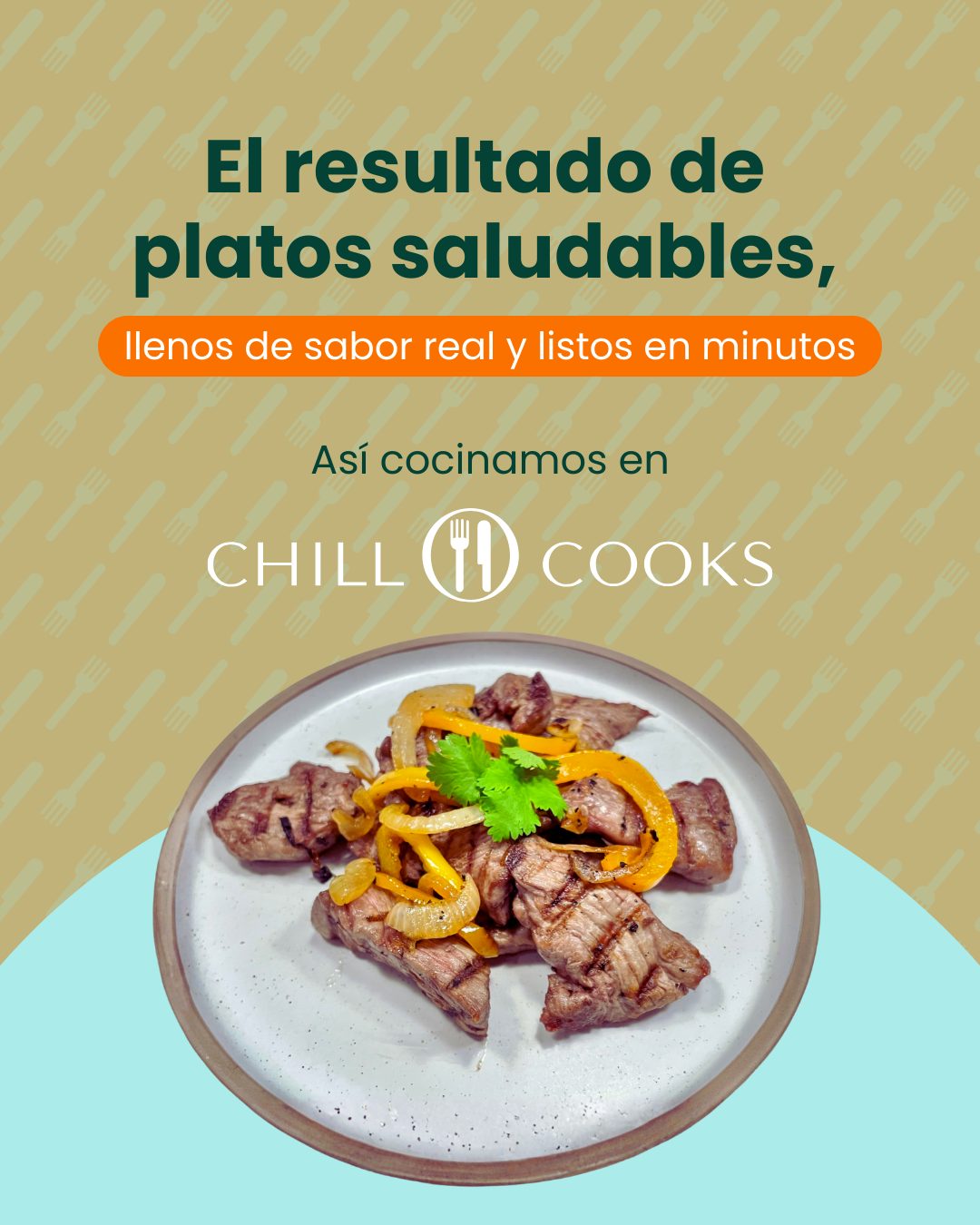 Ejemplo de gestion de redes sociales para Chill Cooks, agencia de marketing digital en Costa Rica