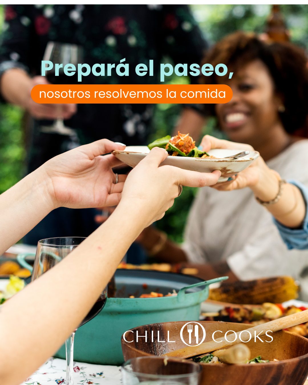 Proyecto de gestion de redes sociales para Chill Cooks realizado por Paprika Digital