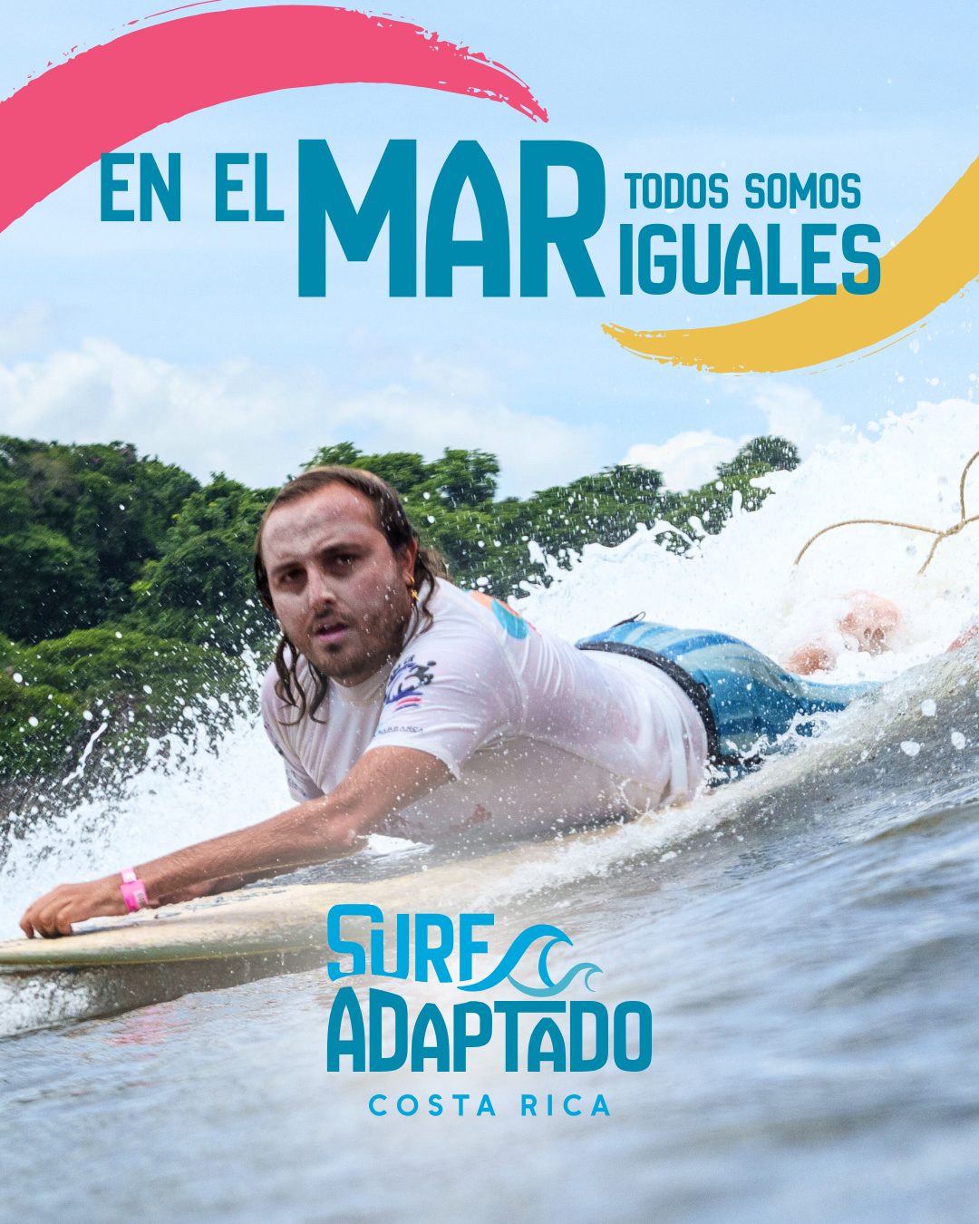 Ejemplo de gestion de redes sociales para Surf Adaptado, agencia de marketing digital en Costa Rica