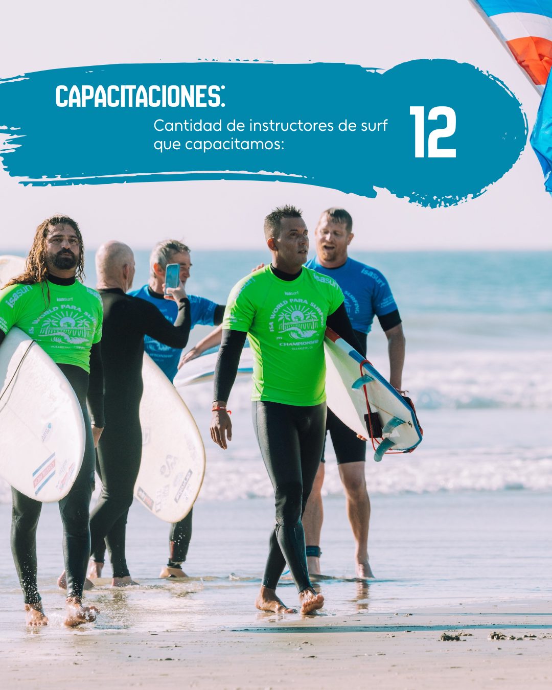 Ejemplo de gestion de redes sociales para Surf Adaptado, agencia de marketing digital en Costa Rica